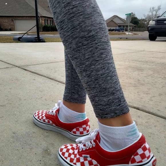Red Checkered Vans - Picture 9 of 10